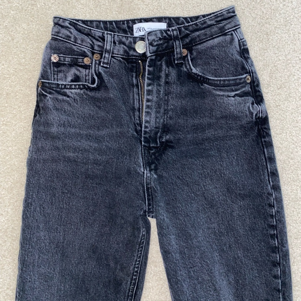 Zara Slim Split Jeans Size 0